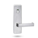 Lockwood 1814 Square End Plate With Privacy Indicator Emergency Turn & 111 Lever Satin Chrome 1814/111SC - primehardware