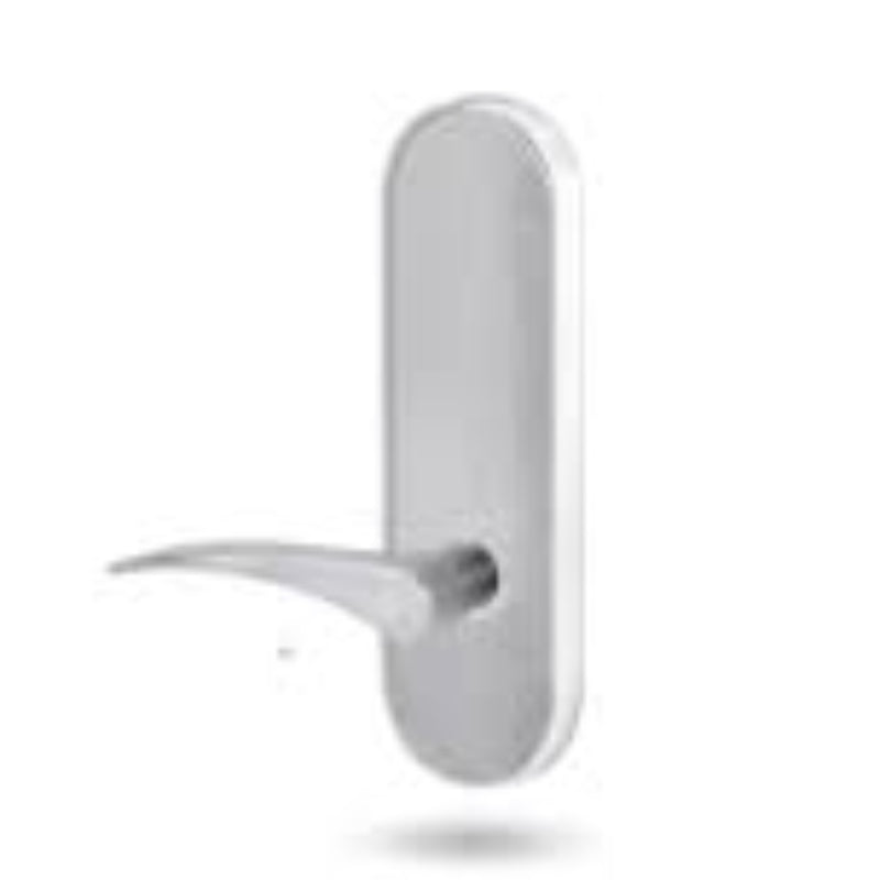 Lockwood 2805 Round End Plate With 153 Rh Lever Polyester Powdercoat 2805/153RPC - primehardware