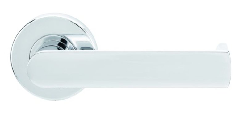 Lockwood Velocity 55MM Round Passage Set & L8 Lever SC TP Satin Chrome  VSR1/L8SC