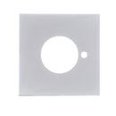 Lockwood Velocity Large Rose Square Trim Privacy SP - 1 Pair Satin Chrome Pearl VES2 - TRIMSP - primehardware