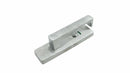 Lockwood 1814 Square End Plate With Privacy Indicator Emergency Turn & 112 Lever Satin Chrome 1814/112SC - primehardware