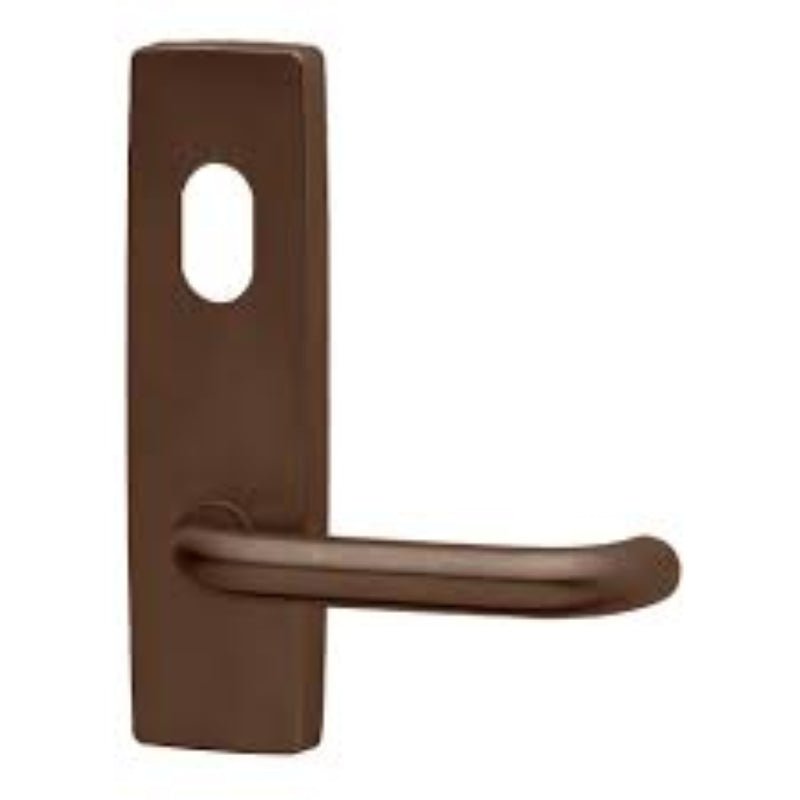 Lockwood 1904 Square End Plate with Turn & 59 Lever Oil Rubbed Bronze 1904/59ORB