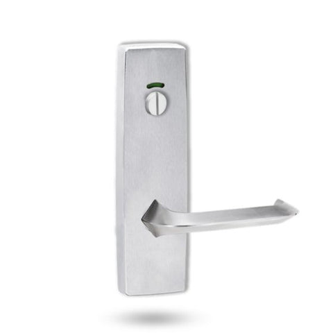 Lockwood 1814 Square End Plate With Privacy Indicator Emergency Turn & 116 Lever Polyester Powdercoat 1814/116PC - primehardware