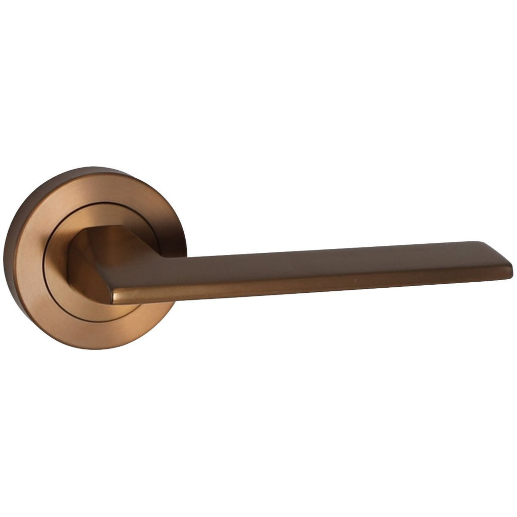 Austyle Architectural Lever 316SS Bronze 52mm 62325 Passage/Privacy Lever Set - primehardware