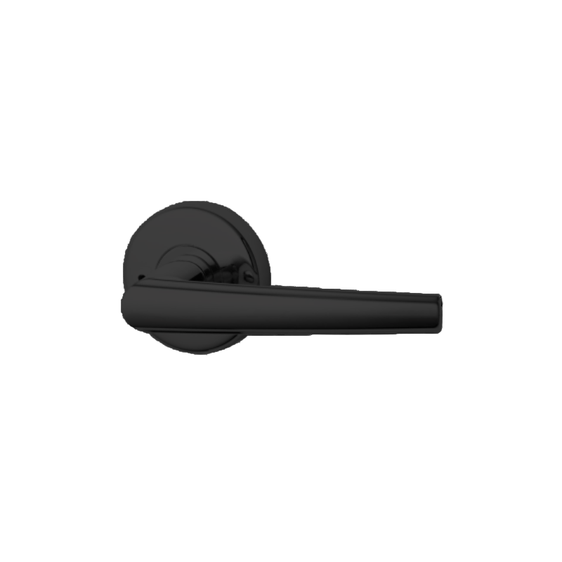 Lockwood Velocity Privacy Set & L2 Lever TP Matt Black  VEL2/L2MBK
