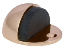 Superior Brass Door Stop Oval Copper 50mm
