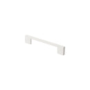 Zanda Marco Cabinet Handle - Satin Brass/Matt White - primehardware