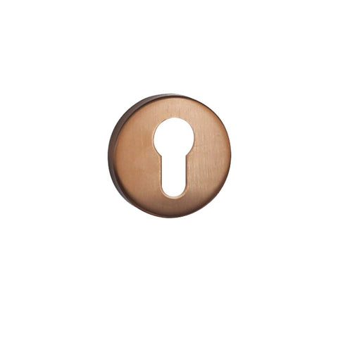 Austyle Architectural Euro Escutcheon Bronze/Graphite 52mm (pair) - primehardware