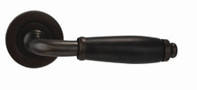 Superior Brass Lever Handle English Pewter 52mm Backplate (Pair)
