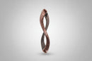 Decorative door handle with a blurred indoor setting
