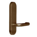 Lockwood 2805 Round End Plate With 70 Lever Arch Bronze Unlacquered 2805/70AU - primehardware