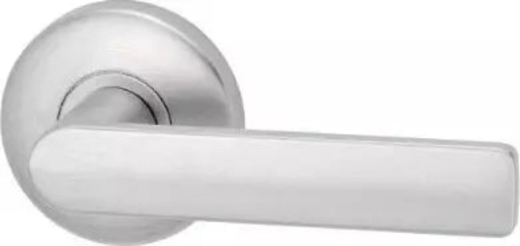 Lockwood Velocity 63MM Round Rose Trim Passage CP - 1 Pair Chrome Plate VEL1 - TRIMCP - primehardware