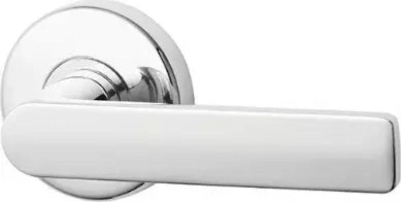 Lockwood Velocity 63MM Round Rose Trim Passage MBK - 1 Pair Matt Black  VEL1-TRIMMBK