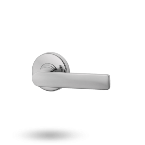 Lockwood Velocity 63MM Round Rose Trim Privacy SC - 1 Pair Satin Chrome VEL2 - TRIMSC - primehardware