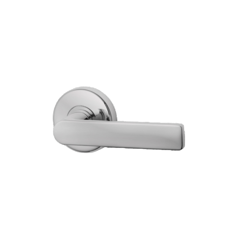 Lockwood Velocity 63MM Round Rose Trim Passage SC - 1 Pair Satin Chrome  VEL1-TRIMSC