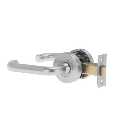 Lockwood Velocity 55MM Round Passage Set & 37 Lever SC DP Satin Chrome VSR1/37SCDP - primehardware