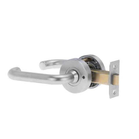 Lockwood Velocity 55MM Round Privacy Set & 37 Lever SC DP Satin Chrome VSR2/37SCDP - primehardware