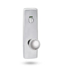Lockwood 1814 Square End Plate With Privacy Indicator Emergency Turn & 20 Knob Satin Chrome 1814/20SC - primehardware