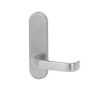 Lockwood 2805 Round End Plate With 74 Lever Satin Chrome 2805/74SC - primehardware
