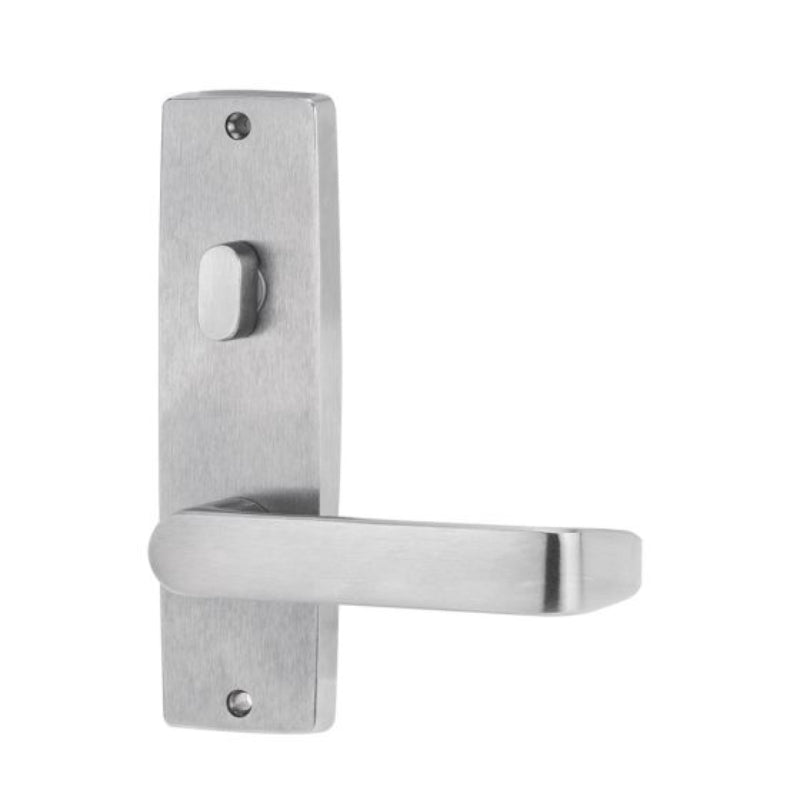 Lockwood 1904 Square End Plate with Turn & 59 Lever Satin Chrome 1904/59SC - primehardware