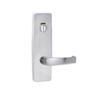 Lockwood 1814 Square End Plate With Privacy Indicator Emergency Turn & 47 Lever LH Satin Chrome 1814/47LSC - primehardware