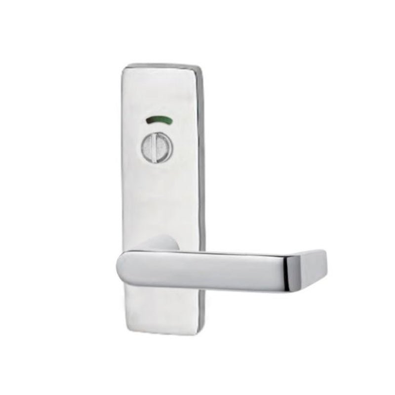 Lockwood 1814 Square End Plate With Privacy Indicator Emergency Turn & 59 Lever Polyester Powdercoat 1814/59PC - primehardware