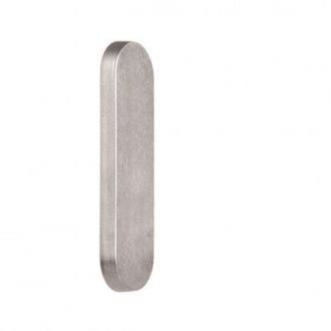 Lockwood 2807 Round End Plate Polished Brass 2807PB - primehardware