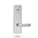 Lockwood 1814 Square End Plate With Privacy Indicator Emergency Turn & 59 Lever Satin Chrome 1814/59SC - primehardware