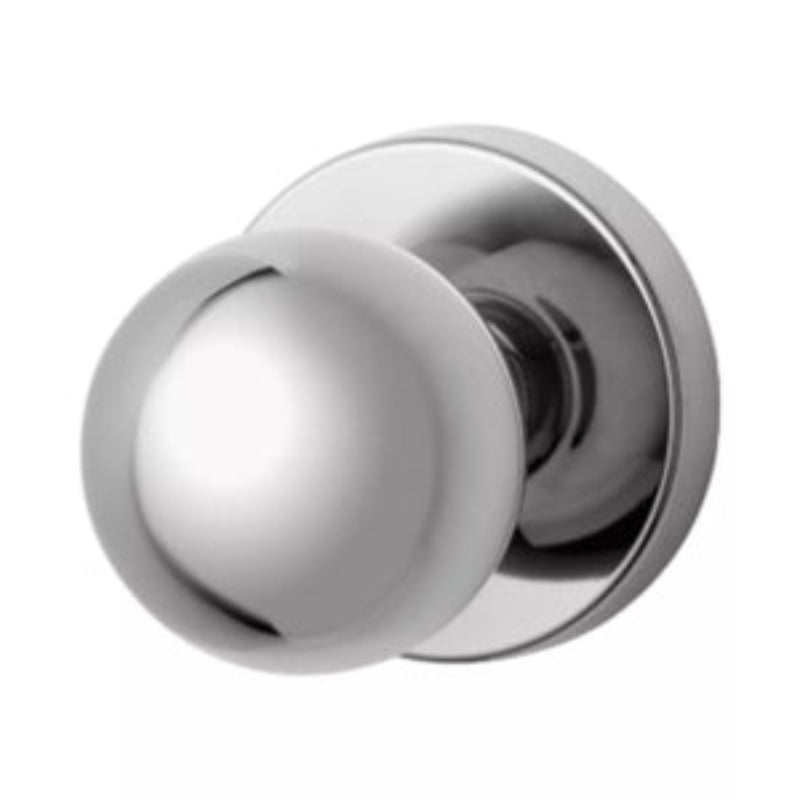 Lockwood 1370 Series 70 Lever On Round Rose Ext Half Set LH 45 Degree Satin Chrome 1371/70LSC45DEG