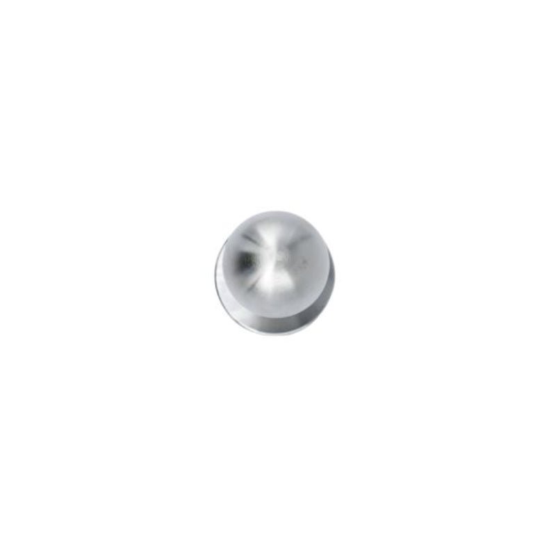 Lockwood 1370 Series 20 Knob On Round Rose Fixed Ext Half Set Satin Chrome  1374/20SC