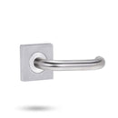 Lockwood Symphony 70 Lever On Square Rose Ext Half Set Satin Chrome 1420/70SC - primehardware