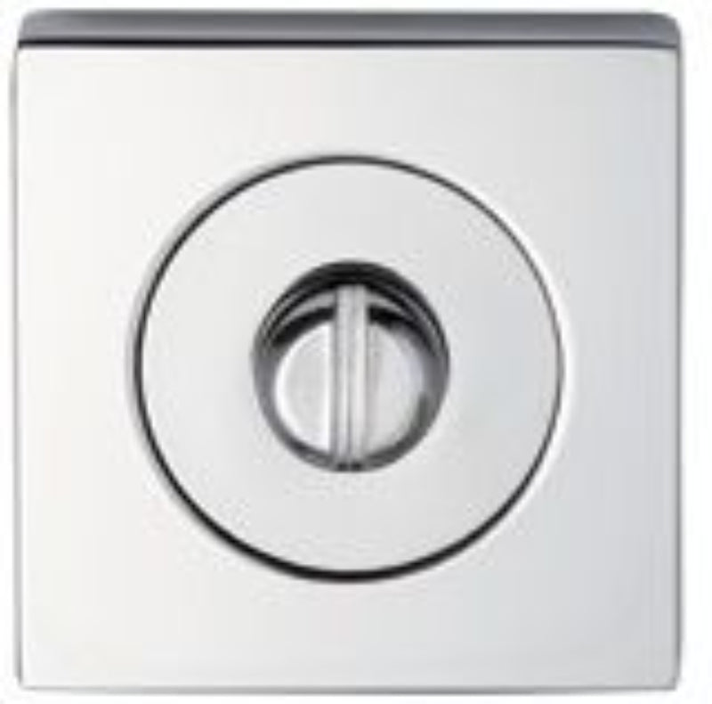 Lockwood Symphony 1420 Series External Emergency Turn Escutcheon Satin Chrome  1428/ENSC