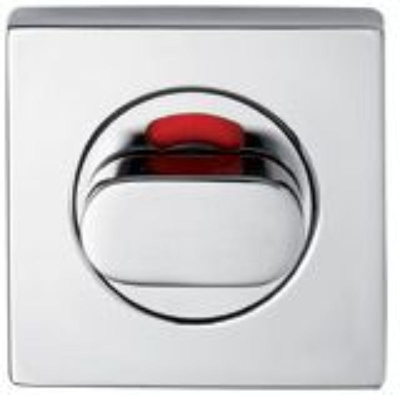 Lockwood Symphony 1420 Series External Privacy Indicating Turn Escutcheon Chrome Plate  1427/EPCP