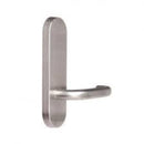 Lockwood 2809 Round End Plate With 70 Fixed Lever Double Satin Chrome Plate 2809/70DSC - primehardware