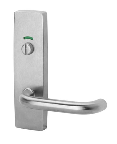 Lockwood 1814 Square End Plate With Privacy Indicator Emergency Turn & 70 Lever Polyester Powdercoat 1814/70PC - primehardware