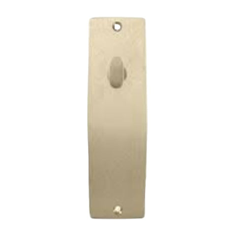 Lockwood 1815 Square End Plate With Privacy Indicator Turn Polished Brass 1815PB - primehardware