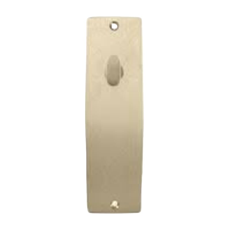 Lockwood 1815 Square End Plate With Privacy Indicator Turn Polished Brass 1815PB