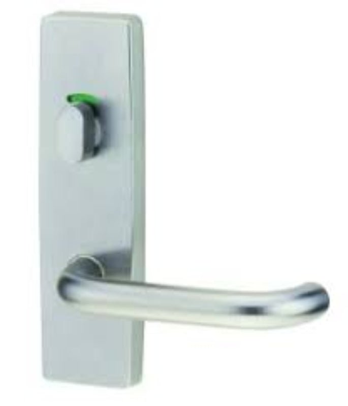 Lockwood 1816 Square End Plate With Privacy Indicator Turn & 76 Lever Architectural Bronze 1816/76AZ