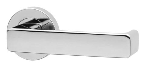 Lockwood Symphony 76 Lever On Round Rose Full Set Oil Rubbed Bronze 1220/1221/76ORB - primehardware