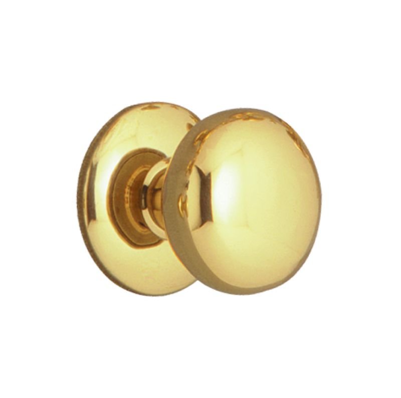 Superior Brass Knob Latch PB 52mm - primehardware