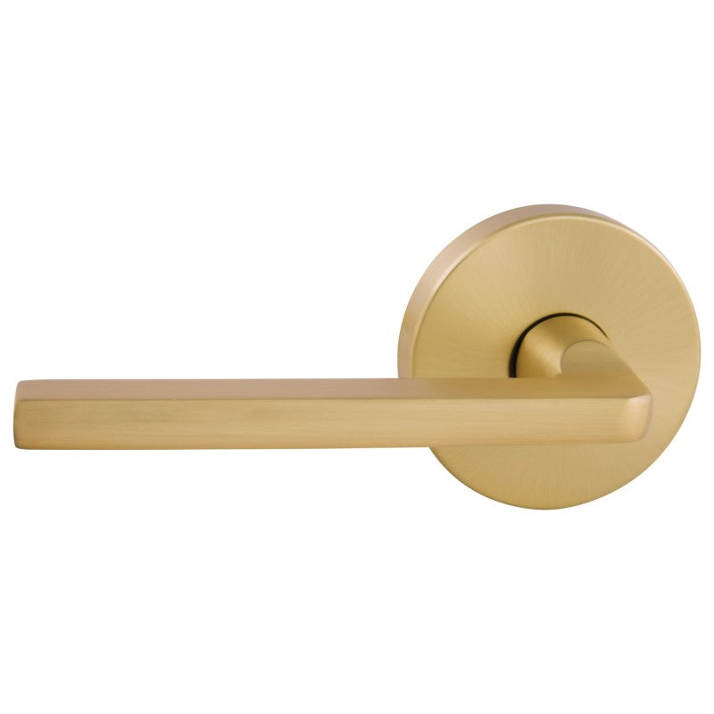 Gainsborough Avant QuickFix Alba Passage Lever Set with Latch Satin Brass