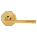 Gainsborough Avant with Quick Fix Alba Passage Lever Set Satin Brass