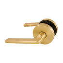 Gainsborough Avant with Quick Fix Alba Passage Lever Set Satin Brass