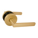 Gainsborough Avant Quick Fix Rivera Passage Lever Set with Latch Satin Brass