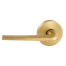 Gainsborough Avant Quick Fix Sierra Passage Lever Set with Latch Satin Brass