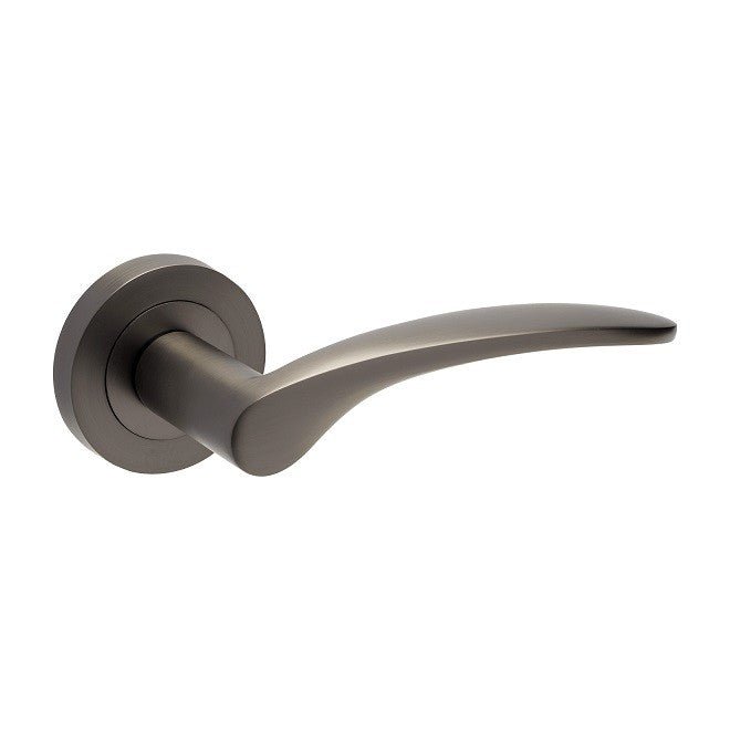 CARBINE HEAVY DUTY DIGITAL DOOR LOCK LEVERSET SATIN CHROME CDL7100-HD