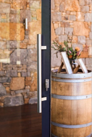 Zanda Round Profile Offset Pull Handles - primehardware