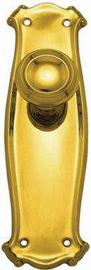 Superior Brass Knob Latch Passage Set PB 190x60mm - primehardware