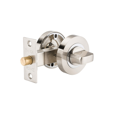 Zanda Round Separate Privacy Kit | 54mm Rose | 6 Finishes - primehardware