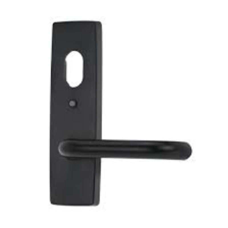 Lockwood 1820 Exterior Square End Plate with Cylinder Hole, LED Indicator & 118 Lever Polyester Powdercoat 1820/118PC